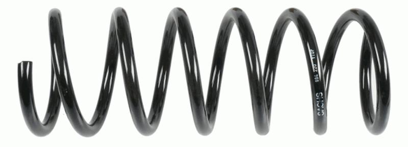 2 X SACHS FAHRWERKSFEDER SPIRALFEDER SET VORNE MERCEDES 3859048