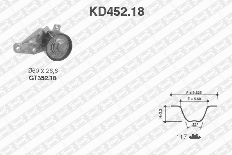 SNR KD452-18