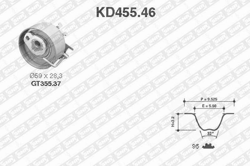 SNR KD455-46