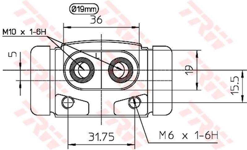 TRW BWD195-2