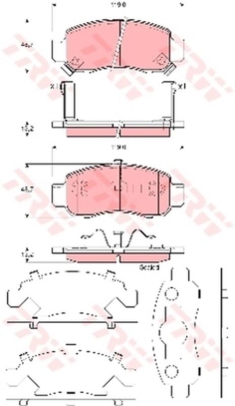 TRW GDB3376