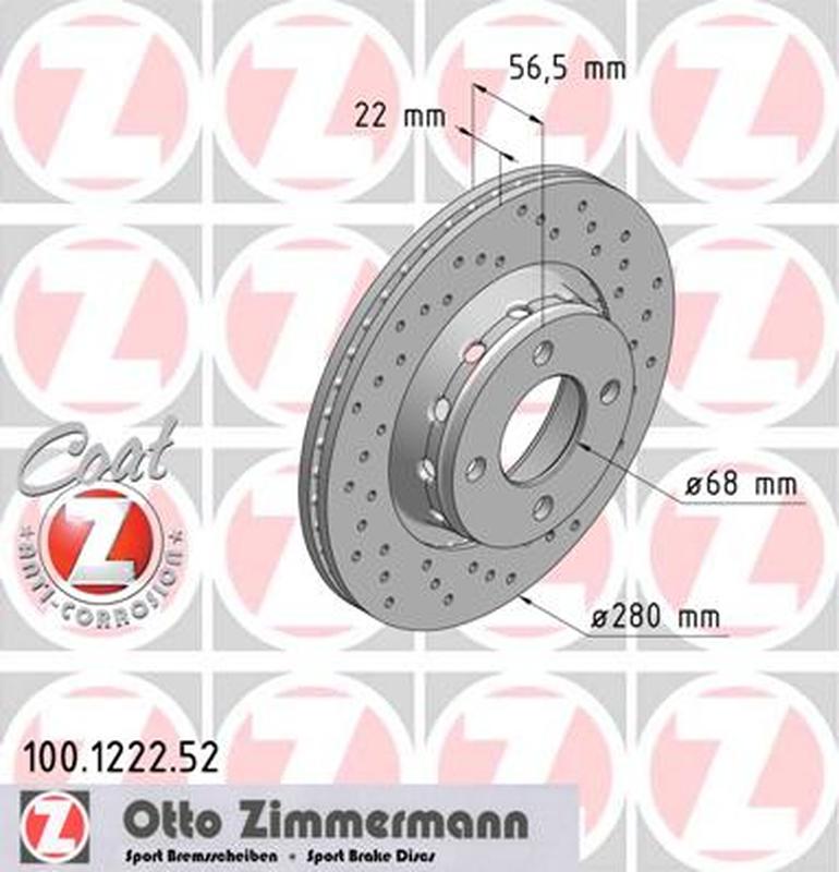 ZIMMERMANN 100-1222-52