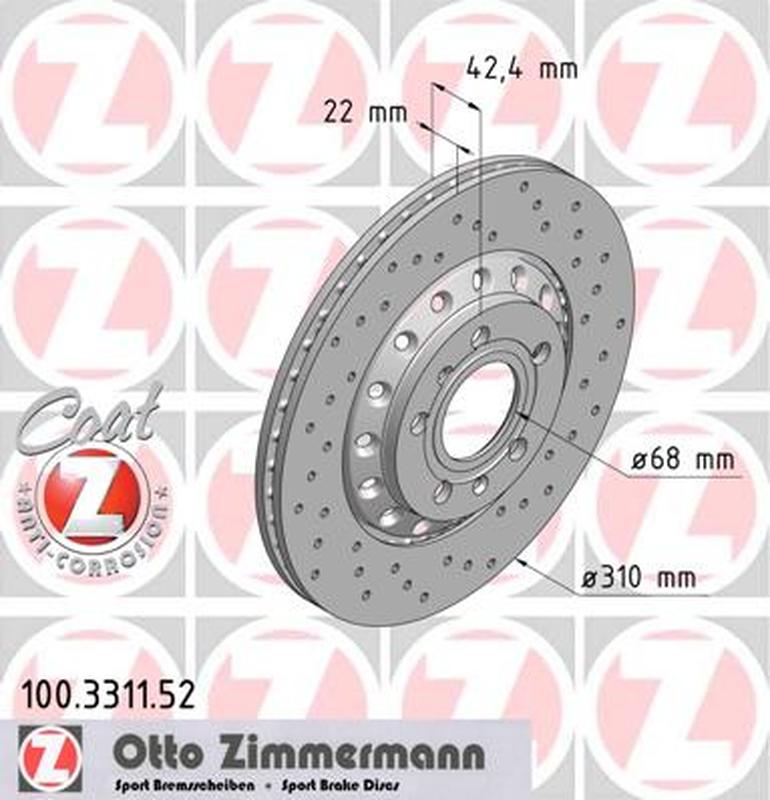 ZIMMERMANN 100-3311-52