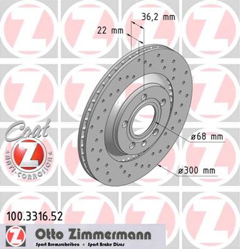 ZIMMERMANN 100-3316-52