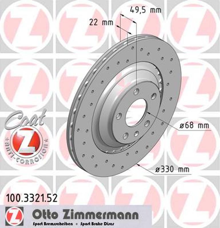 ZIMMERMANN 100-3321-52