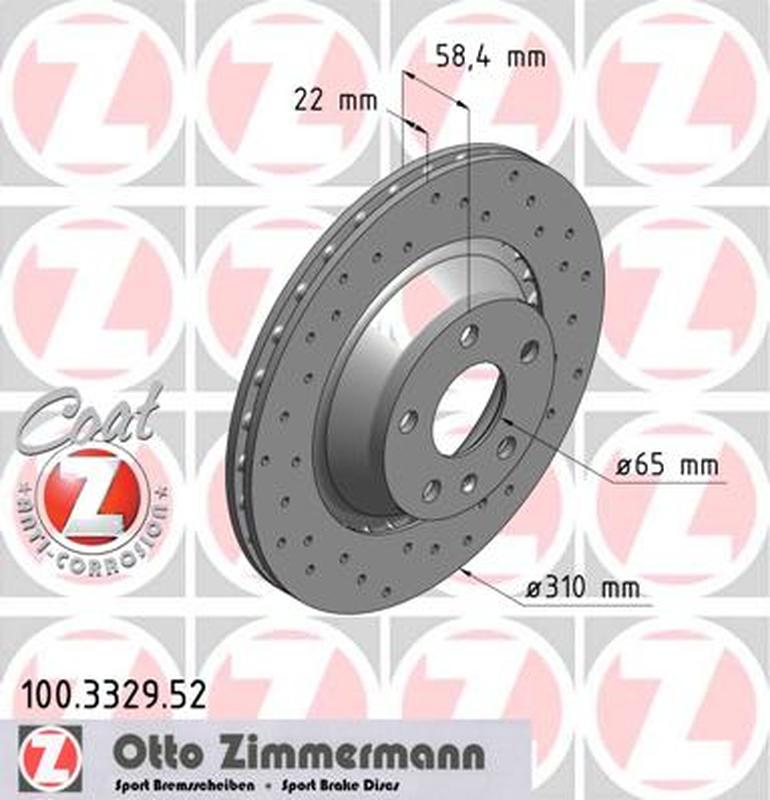 ZIMMERMANN 100-3329-52