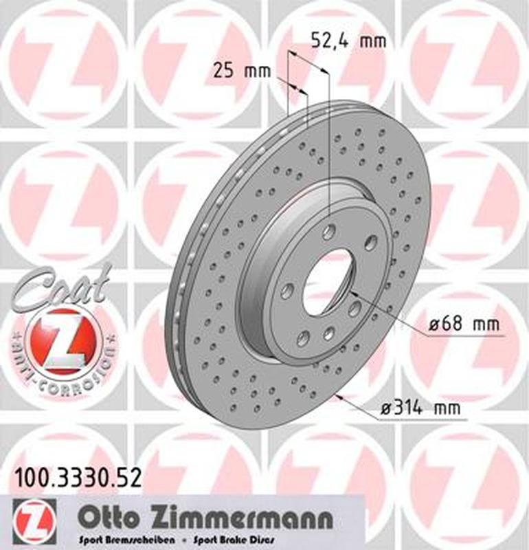 ZIMMERMANN 100-3330-52
