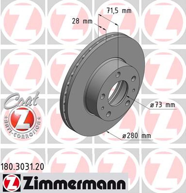 ZIMMERMANN 180-3031-20