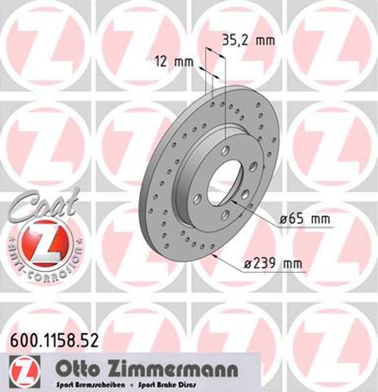 ZIMMERMANN 600-1158-52