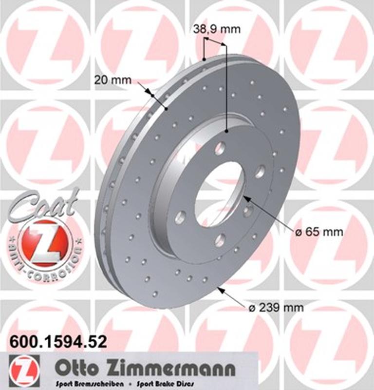 ZIMMERMANN 600-1594-52