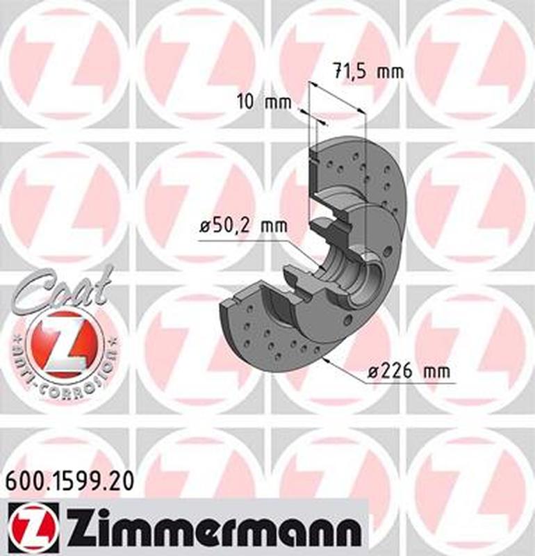 ZIMMERMANN 600-1599-52