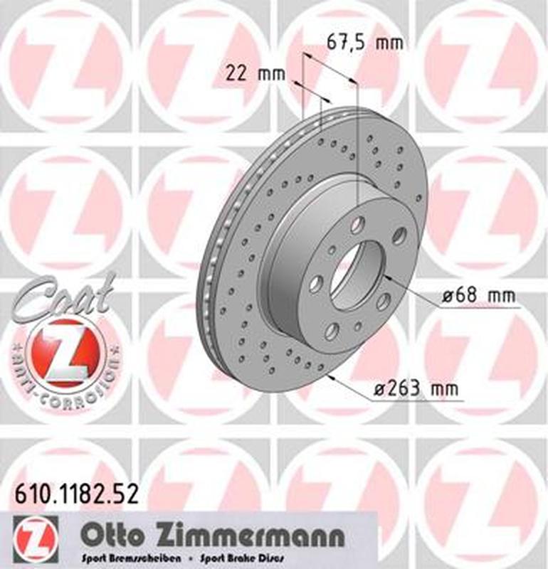 ZIMMERMANN 610-1182-52