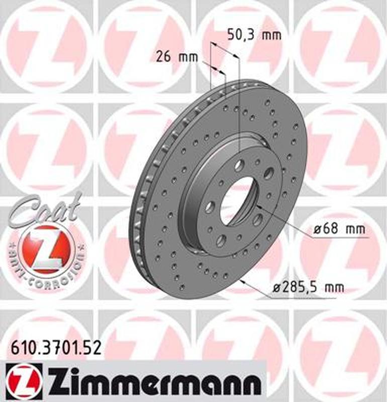 ZIMMERMANN 610-3701-52