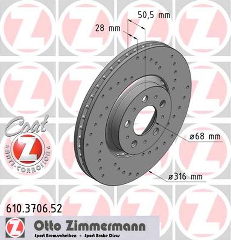 ZIMMERMANN 610-3706-52