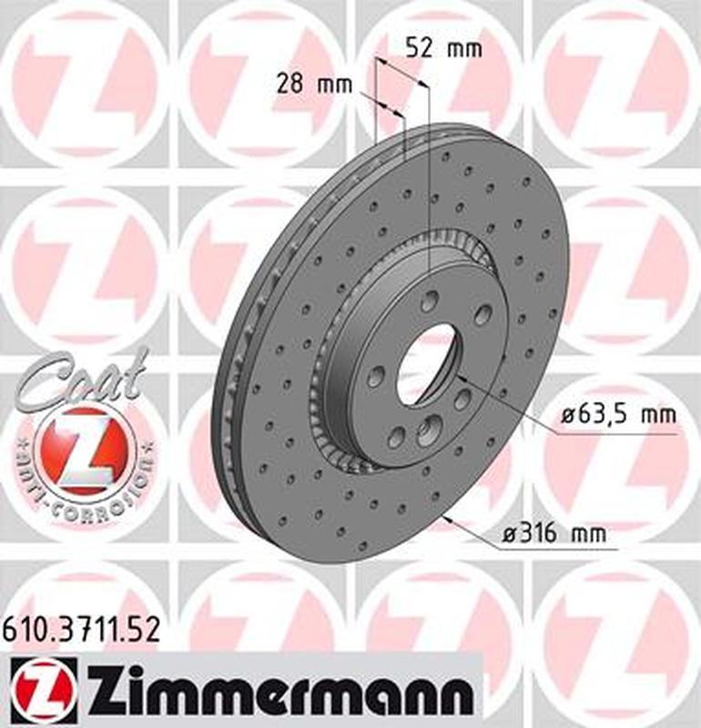 ZIMMERMANN 610-3711-52